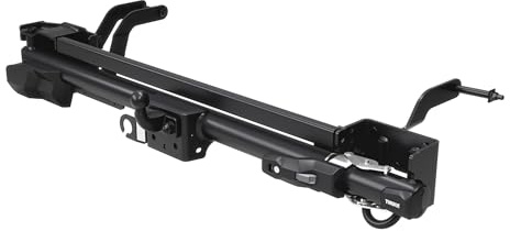 Thule VeloSwing Anhängerkupplung für FIAT Ducato, Citroën Jumper, Peugeot Boxer, Opel Movano, Schwarz, 3000 kg Anhängelast, 53 kg