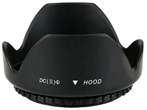 NVZPG AP Il paraluce a Petalo a Vite da 49 mm 52 mm 55 mm 58 mm 62 mm 67 mm 72 mm 77 mm Si Adatta alla Maggior Parte degli obiettivi fotografici con Filettatura del Filtro Anteriore(67mm)