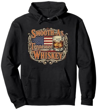 Smooth As Tennessee Whiskey – Verre de Whisky Sweat à Capuche