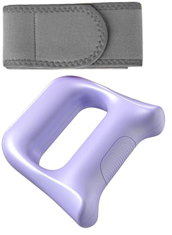 Schnurloser Massagegerat - 5,12 x 5,51 Zoll Ergonomische Faszienausrüstung mit 3 Modi 5 Level zur Entspannung von Halsarm, Taillenbaucherwiederung mit Muskelrelief, multifunktionales Massage -Werkzeug