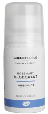 Green People Rosemary and Prebiotics Deodorant - Suitable for Sensitive Skin - Organic, Cruelty Free & Vegan, 75ml
