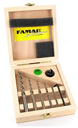 FAMAG Vario-Set Aufstecksenker HM Metall Set 90Degree + 3,4,5,6,8mm