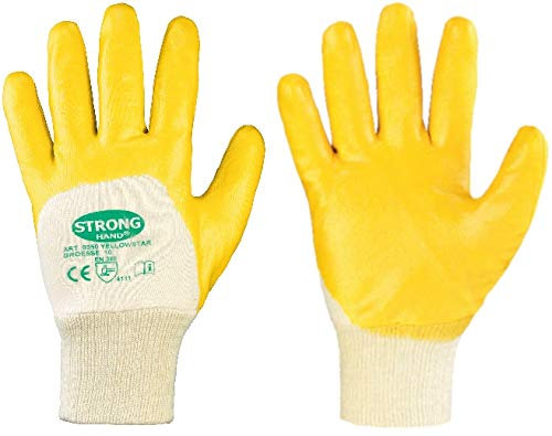 Nitril-Handschuhe BLAUSTAR Gr. 10 (12 Paar)