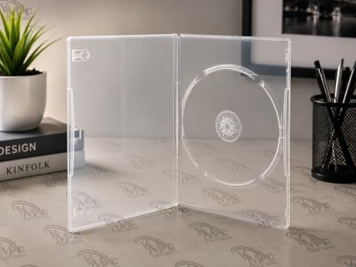 DVD Case 7mm Single Clear Pack of 25