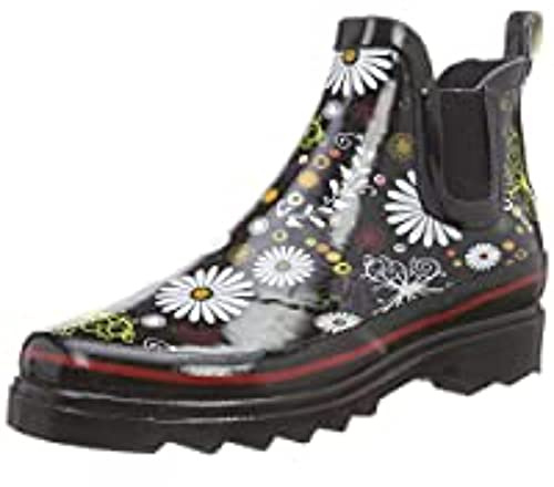 Beck Daisy dam kort skaft slip-on stövlar, Svart svart 02, 36 EU