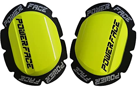 Power Face legno ginocchiere – Classic, giallo neon