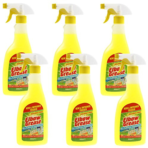 Elbow Grease 6X500ml All Purpose Kitchen Laundry Household Degreaser Cleaner Spray