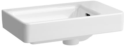 Laufen Handwaschbecken asymetrisch rechts PRO ohne Hahnloch 480x280 weiß, 8159540001091
