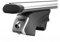 Atera 048510 PKW Dachträger Signo RTD - Alu Aero Profil silber - für Autos mit aufliegender Dachreling - 110 cm