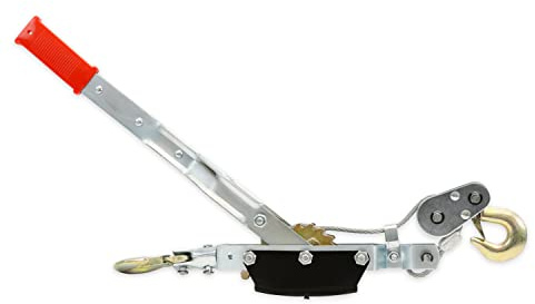 Streetwize SWTOOL13 4T Heavy Duty Hand Cable Puller 4 Tonne 1.2m Long Cable