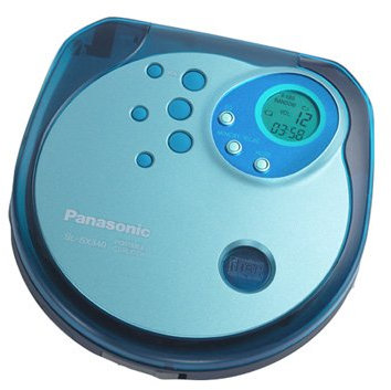 Panasonic SL-SX340EG-G Discman grün