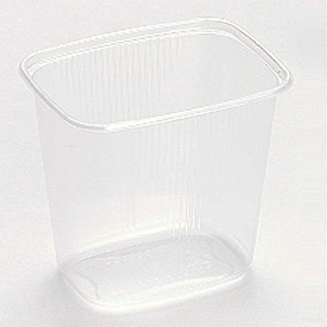 Feinkostbecher Verpackungsbecher & Deckel PP 500ml eckig 250 Stück