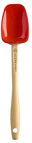 Le Creuset Mini Kochlöffel Klassik, Silikon, 17.5 cm, Kirschrot, 93000812060300