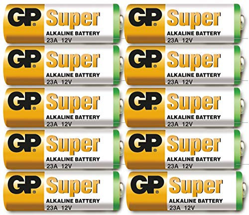 GP Alkalibatterien, 23 A - 12 V, 10 Stück