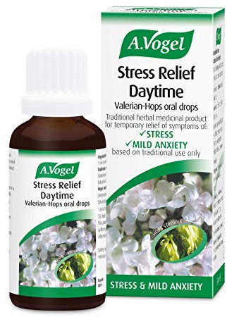 A.Vogel Stress Relief Daytime Oral Drops - Valerian Complex - 50ml