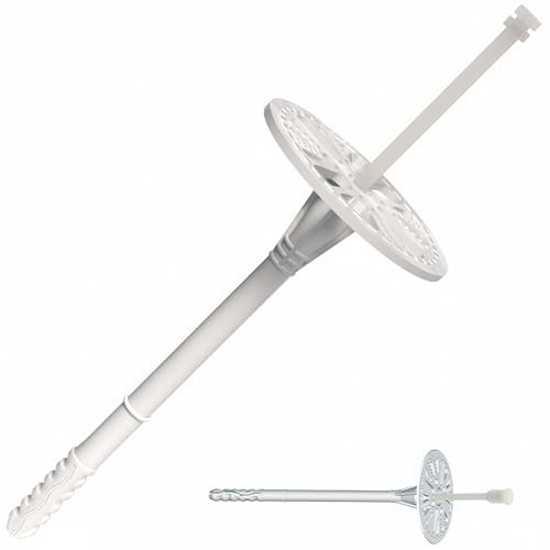 200 Dämmstoffhalter 8 x 155mm Dämmstoffdübel EPS Dämmplattendübel Tellerdübel