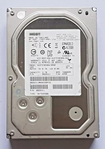 Hitachi 3 TB SAS HUS723030ALS640 7200 rpm 64 MB HDD 3,5 disco rigido interno