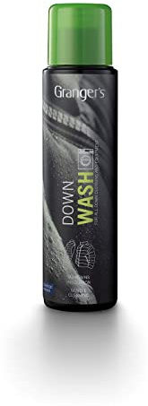 Grangers Down Wash/ The Ultimate High Performance Cleaner for All Down Filled Outerwear & Sleeping Bags/ 10 oz/ Made In England