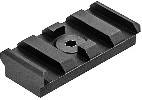 UTG PRO M-LOK(R) Picatinny Schienenprofil, 4 Schlitze, Schwarz