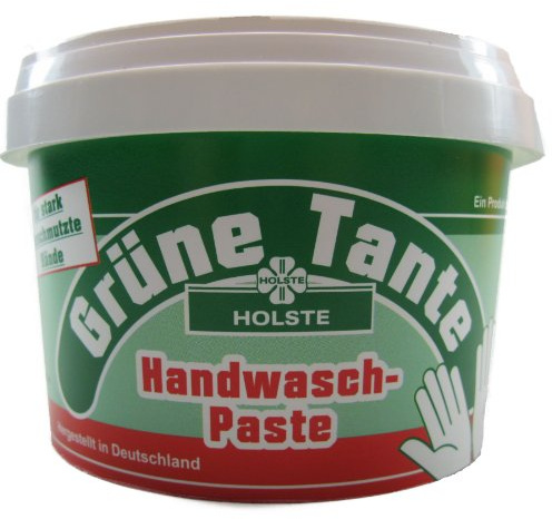 1 Liter = 2 Dosen Grüne Tante á 500ml - Handwaschpaste mit Quarzmehl - für stark verschmutzte Hände - Der altbewährte Klassiker !