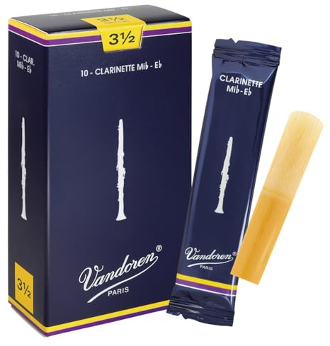 Vandoren Blatt Eb-Klarinette Traditionell Stärke: 3 1/2
