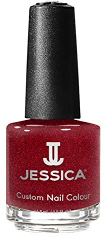 JESSICA Custom Nail Colour, Bedazzler, Red, 14.8 ml