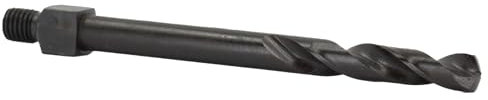 Extra Long Cobalt Threaded Shank Drill Bit Size: #21