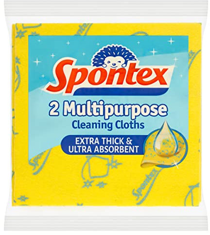 Spontex 2 Multipurpose Cloths