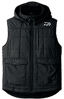Daiwa gefütterte Weste Vest Gr. XXXL schwarz