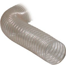 Absaugschlauch PU transparent Polyflex schwerentflammbar D=125 mm L=5,0 m - Zubehör für die Absauganlage