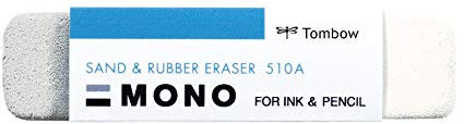 Tombow Mono Sand Eraser for Ink Deleted Pencil & Ink