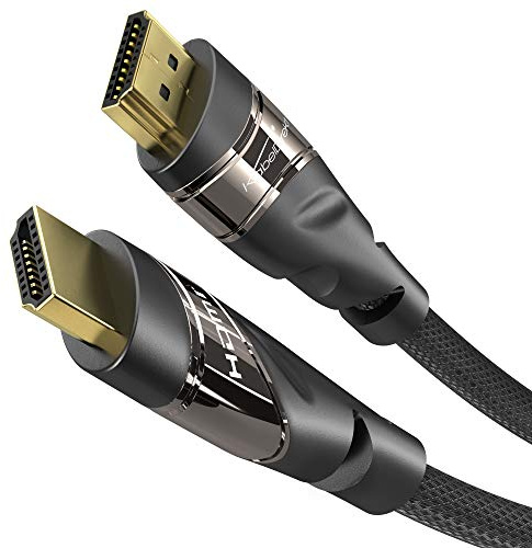 KabelDirekt – 4K HDMI Kabel – in Deutschland entwickelt – 0,5m (High Speed HDMI mit Ethernet, 4K Ultra HD, 3D, Full HD, 1080p, HDR, ARC, PS4/PS5, Xbox, HDTV) – PRO Series