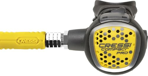 Cressi Octopus zum Tauchen - Premium Octopus mit gelber Röhre