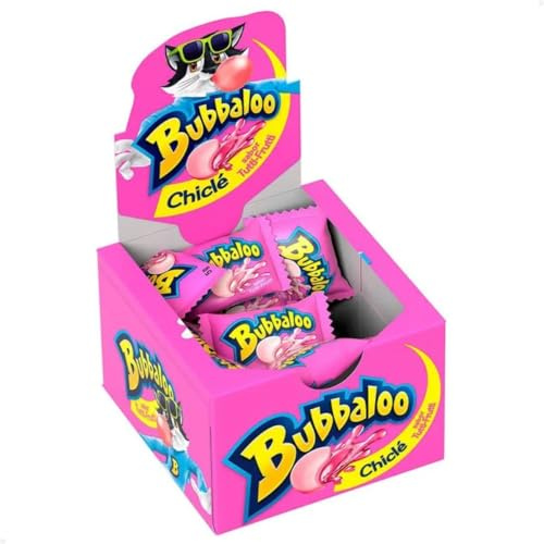Gomma da masticare con ripieno per tutti i frutti, 5 g - Chiclete BUBBALOO Sabor Tutti-Frutti