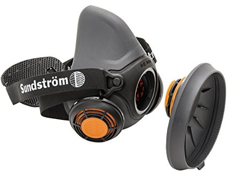 Sundström Filtro di protezione respiratoria SR 900 NUOVO, M (medio) al 98% corretto, grigio