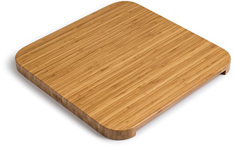 höfats - Tabla de Madera Cube - Convierte el Cube en un Banco, una Mesa Adicional o una Tabla para Servir - Barnizado - bambú Macizo - Accesorio para la Cesta de Fuego Cube