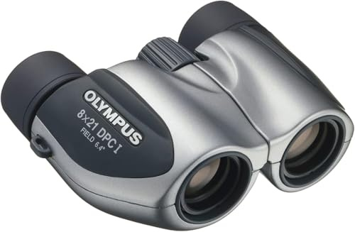 Olympus 8 x 21 DPC-I kikare silver med ficka