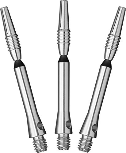 Viper by GLD Products 35-7805-00 Spinster Aluminium-Schaft, mittelgroß, silberfarben, mittelgroß (MD), 3 Stück, Medium (Md) – 5,1 cm (35-7805-00)