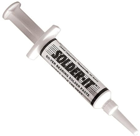 Solder-It SP-7 Silver Solder Paste | Soldering Flux Paste for Electronic Components, Home Improvement, and Wiring | Silver Solder for Jewelry Making and Repair | Lead-Free Solder Flux