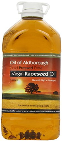 Oil of Aldborough Cold Pressed Rapeseed Oil- 5 Litre bottle
