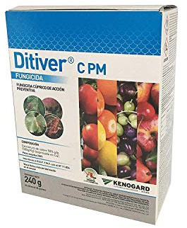 COBRE DITIVER C 6x40GRS CAJA DE 240GRS autorizado Jardineria