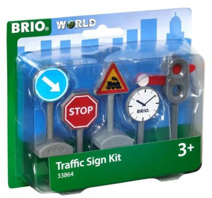 BRIO 33864 - Verkehrszeichen-Set