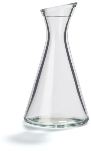 Stölzle - Caraffa in vetro Pisa, 0,2 l, con collo inclinato, adatta come caraffa per acqua e limonata