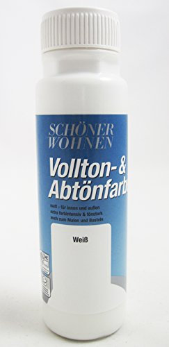 Voll- und Abtönfarbe Weiß 500 ml