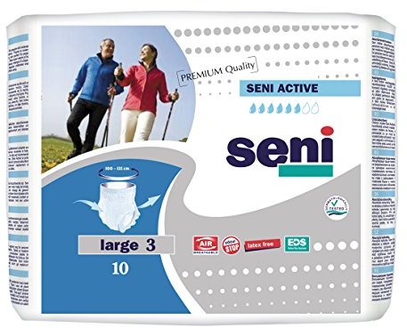 Seni Active Pants Large (8 x 10 Stk.) Bauchumfang 100 - 135 cm bei mittlerer und schwerer Inkontinenz