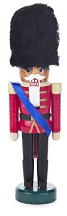 DREGENO SEIFFEN - Figura de Cascanueces británica de 15 cm – Original Erzgebirgische Hands, decoración navideña