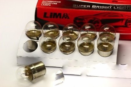 10 x (Stück) ba15s Lampe Lima P5W 5 Watt 12V Auto Glühbirne Angebot neu OVP