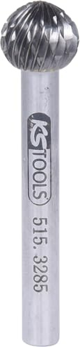 KS Tools 515.3285 HM kul frässtift Form D, 12mm