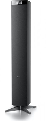 Muse M-1280 BT Torre Negro 120 W - Microcadena (Torre, Negro, Monótono, 120 W, FM,PLL, 87,5 - 108 MHz)