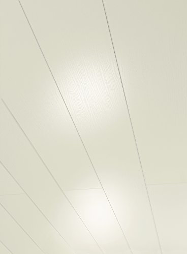 Parador Wandpaneele Deckenpaneele RapidoClick Esche Weiss glänzend geplankt